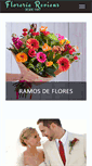 Mobile Screenshot of floreriareviens.com